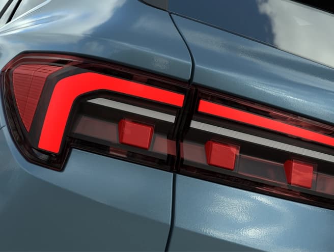 Thiết kế đuôi xe ấn tượng